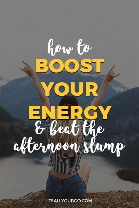 Afternoon Slump: How to Beat it & Boost Your Energy .